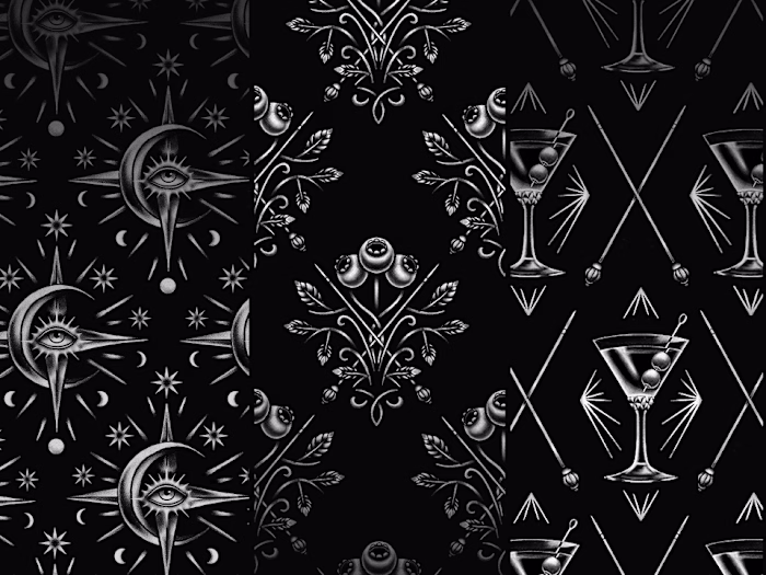 Brockmans Gin - Victorian Illustrations