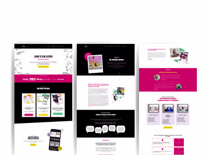 Kajabi Full Website Design