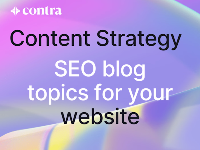 Content Strategy
