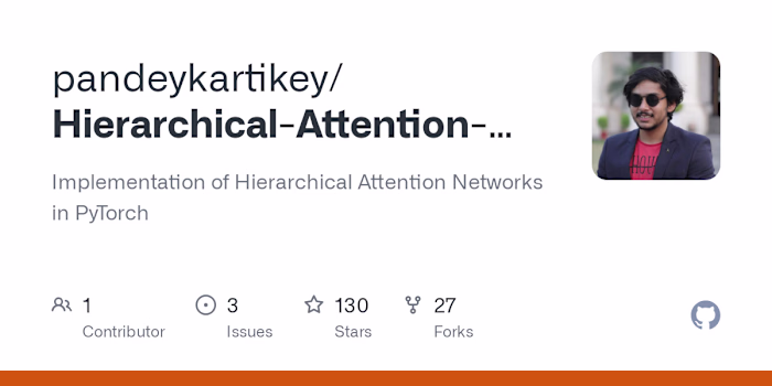pandeykartikey/Hierarchical-Attention-Network