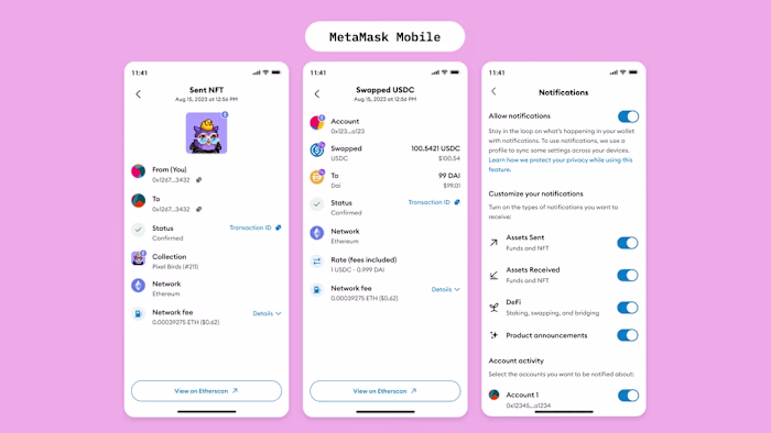 MetaMask Notifications