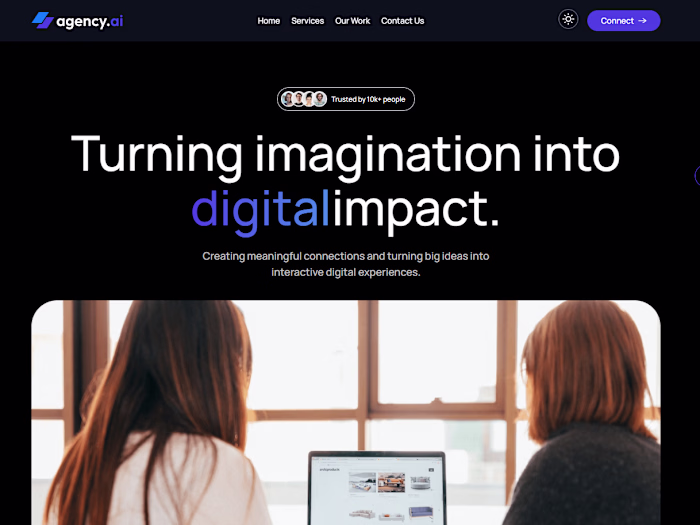 Modern Responsive Landing Page