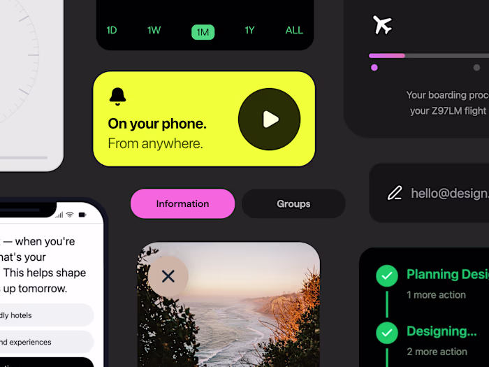 Interactive Component Library in Magicpath