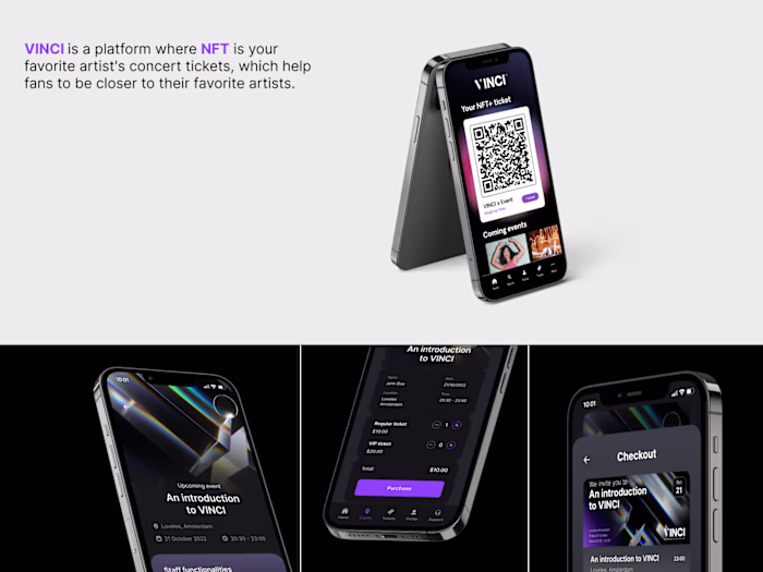 VINCI Branding | UI/UX