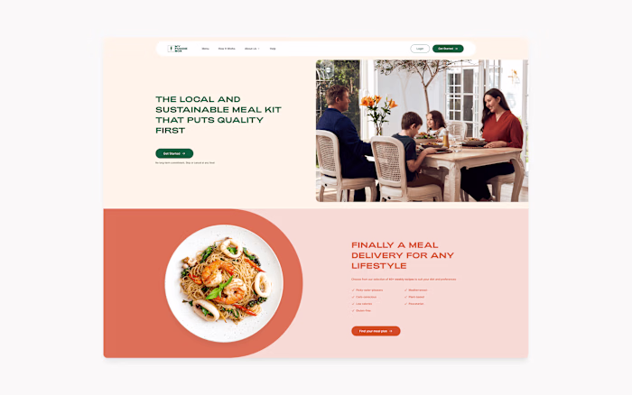 Simply delicious meals delivered to your door