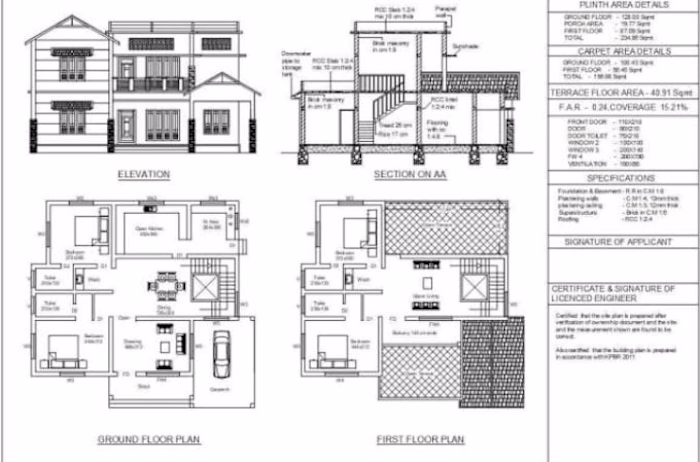 I will make amazing 2d floor plan, pdf to dwg, section plan, el…