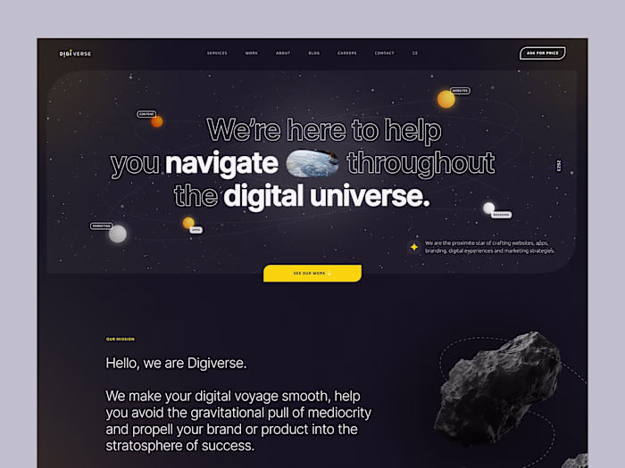 Digital Agency Website