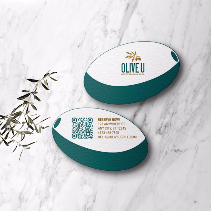 Business Card Design - Restaurant
