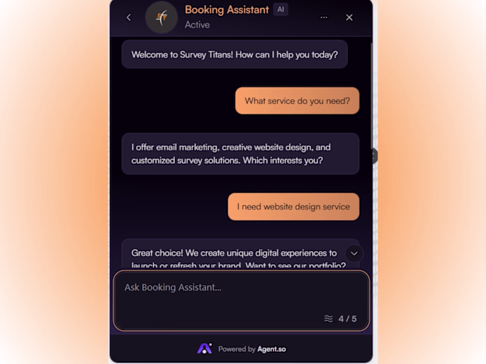 Survey Titans AI Agent