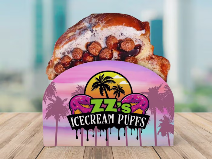 ZZ’s Icecream Puffs