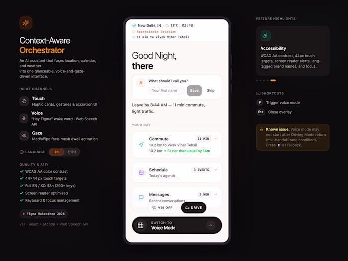 An AI-powered personal assistant dashboard
