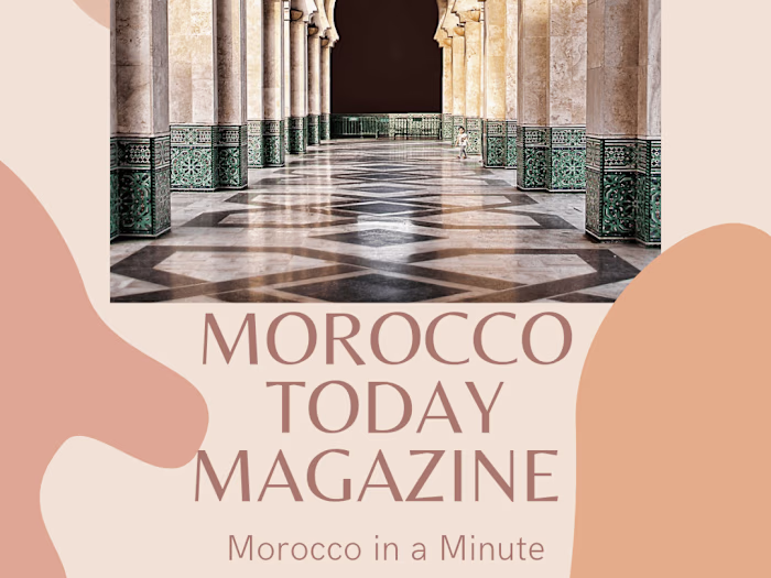 Moroccan magazine cover 