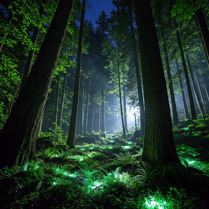 Bio-luminescent Landscapes