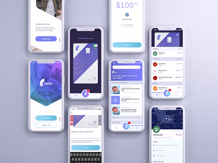 Relm: A FinTech Banking App for College Students