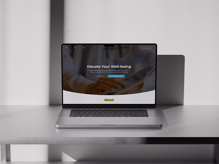 Doctor's Appointment Website Re-Design :: Behance