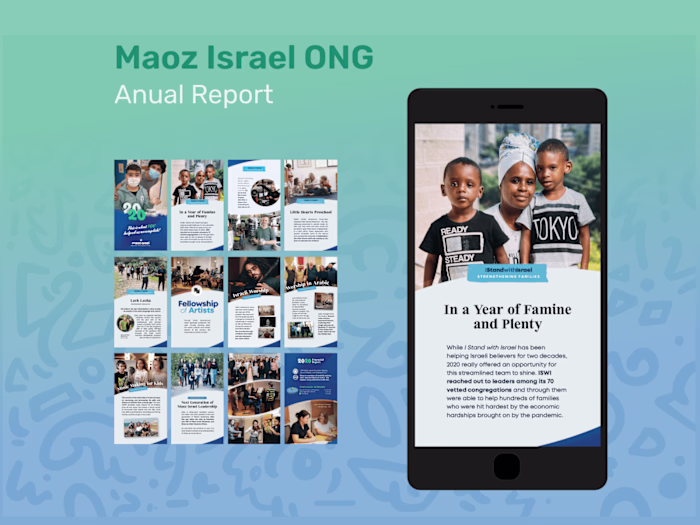 Annual Report Print/Digital- Maoz Israel ONG