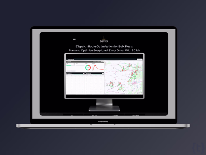 Nivio Optimize Route Planning Tool Development