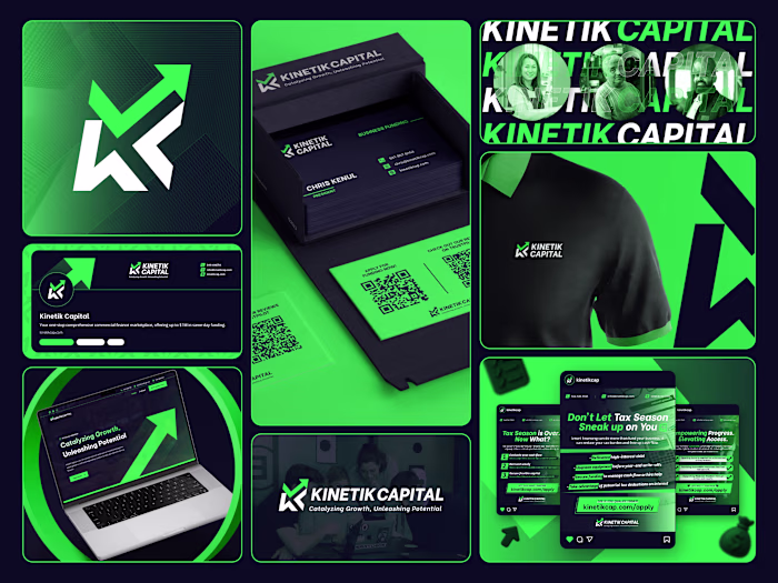 Kinetik Capital Brand Identity