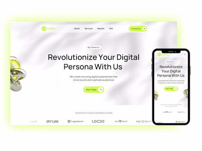 Digital Marketing Website Design - Framer