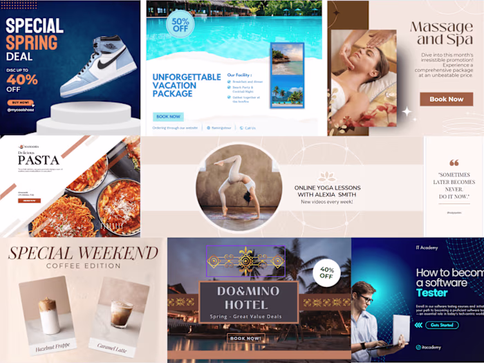 Social Media Banner Ad Design