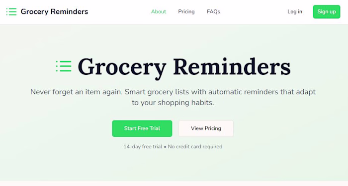 When you go to Grocery always remember your shop list