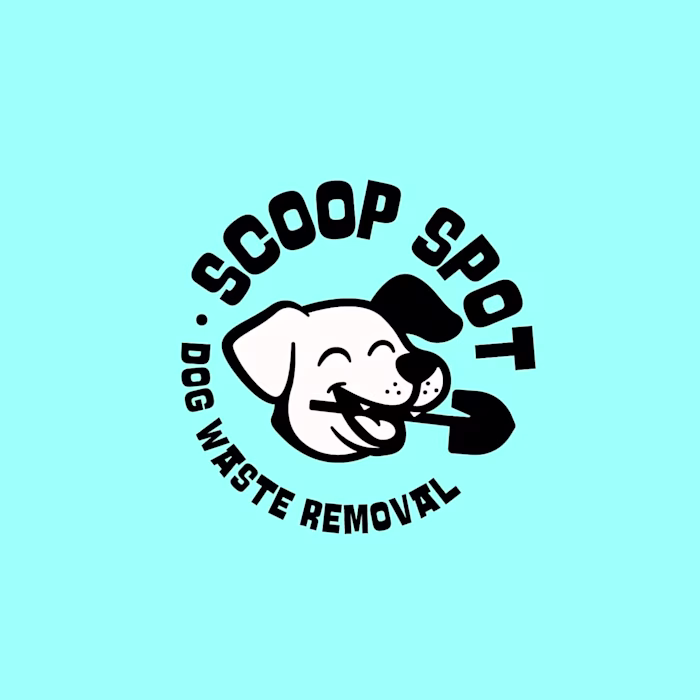 Logo Design for Scoop Spot – Dog Waste Removal