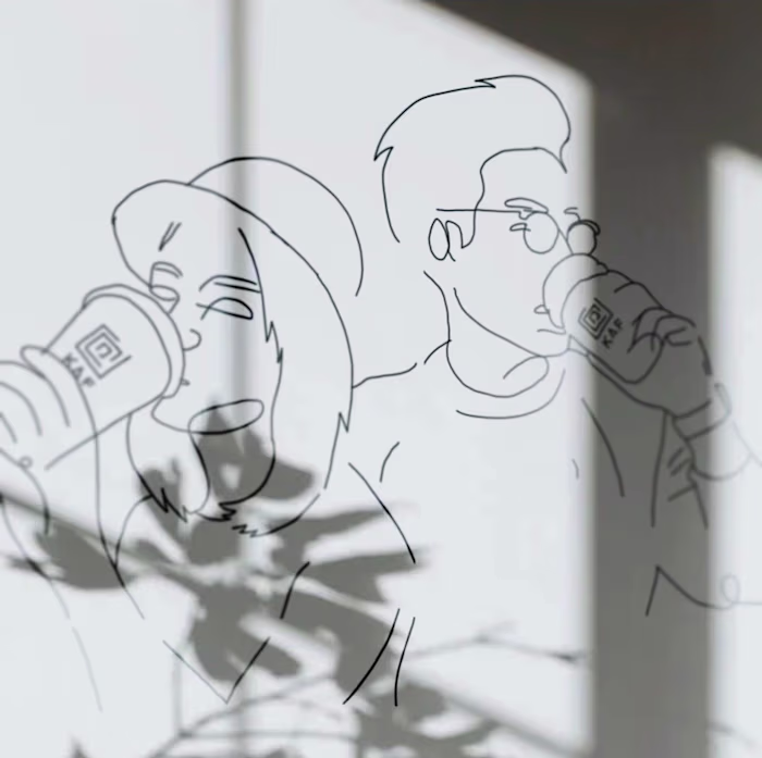 KAF COFFEE Shop + Mural Design & Branding