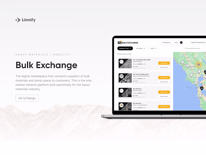 Bulk Exchange • Construction Materials Marketplace