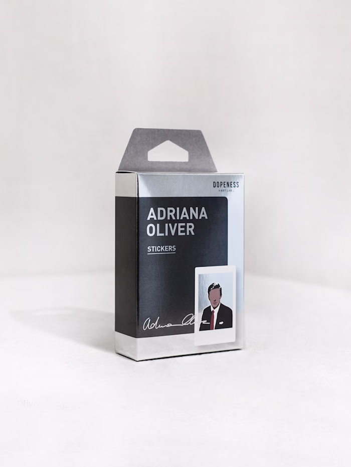 Adriana Oliver Solo Exhibition Merchandise Design