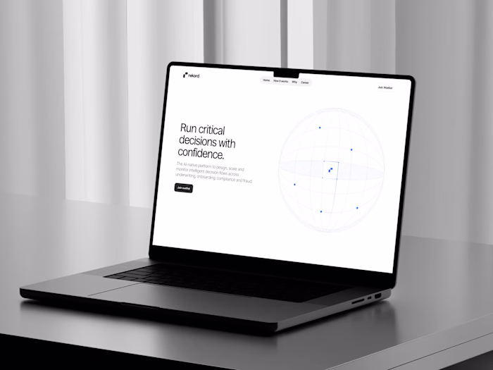 Rekord - Landing Page & Framer Development