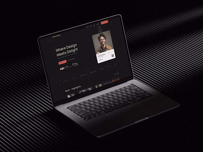 Noirspace - Framer portfolio Design