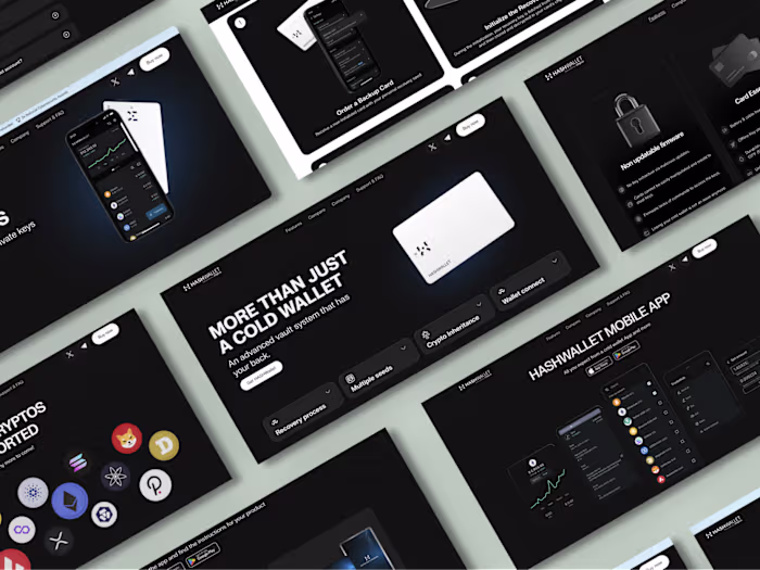 Hashwallet Website - The safe crypto wallet you need