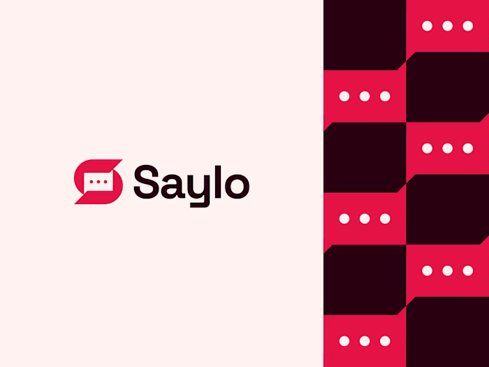 Designed this logo last year for a fictional chat app called...