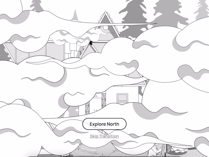 Portfolio website for North