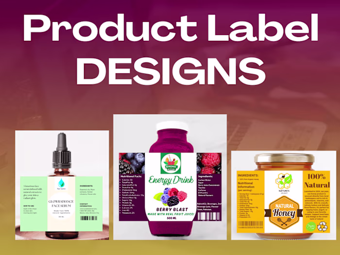 Product Label Designs