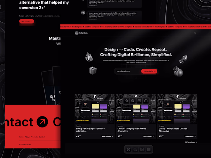 CreatorApp — Framer Template