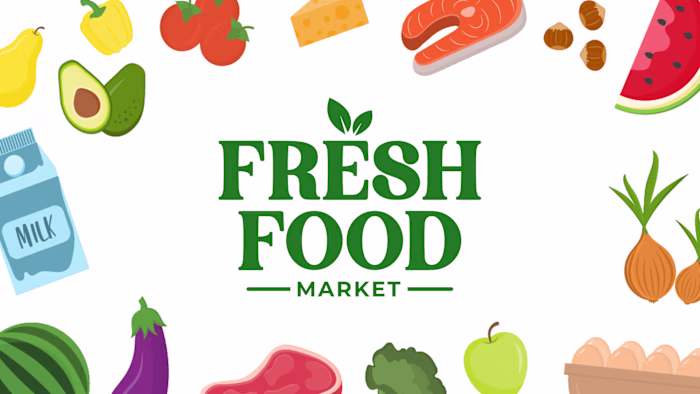 FreshFood Market: Logo Design