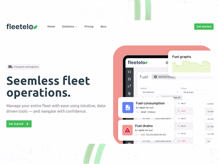 Fleetelo App Development for Logistics Efficiency