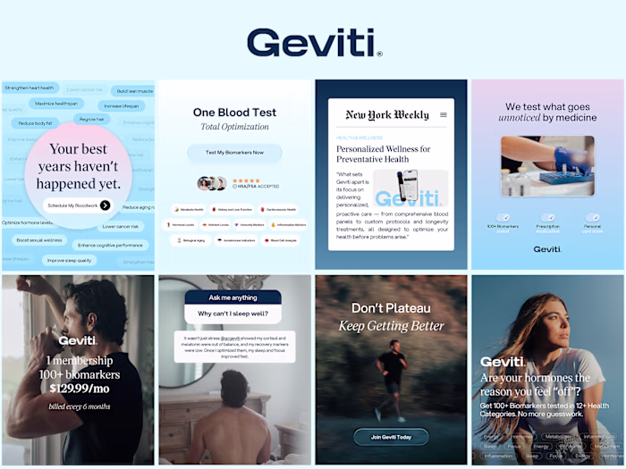 Geviti®: Meta Ads - Conversion-driven Ad Creative Development