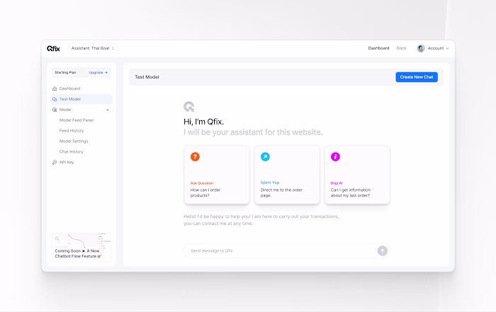 AI-Powered Chatbot Training and Deployment Platform