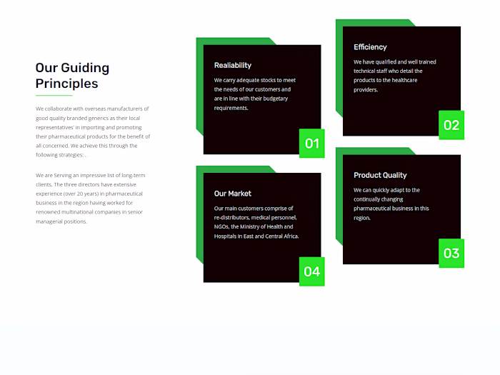 Pharmaceutical distributor website