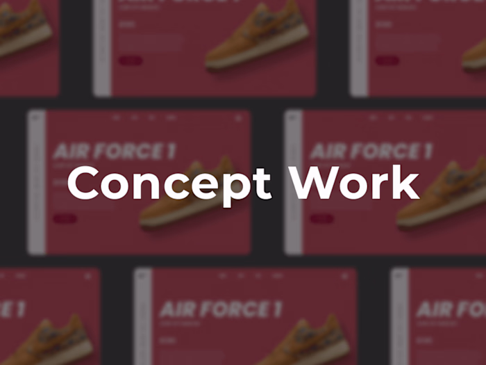 Passion projects: Concept work