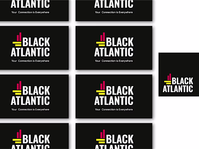 Black Atlantic Visual Identity Rebranding/Art direction