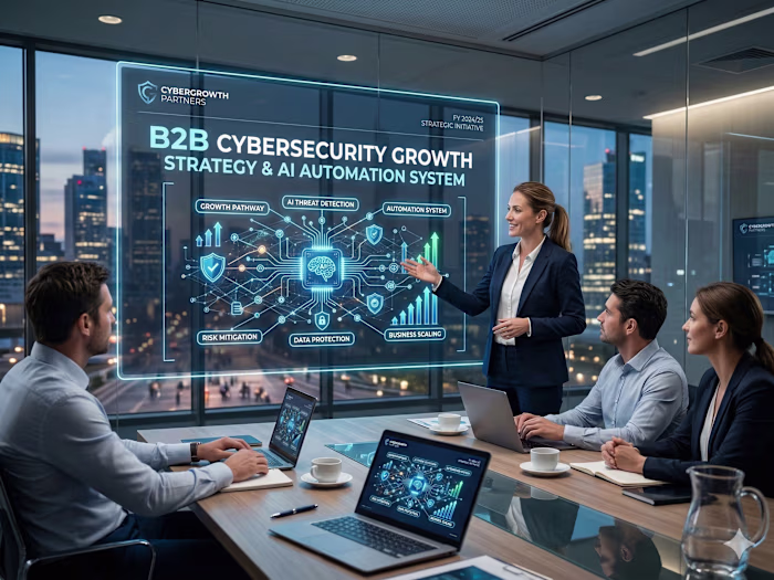 B2B Cybersecurity Growth Strategy & AI Automation System