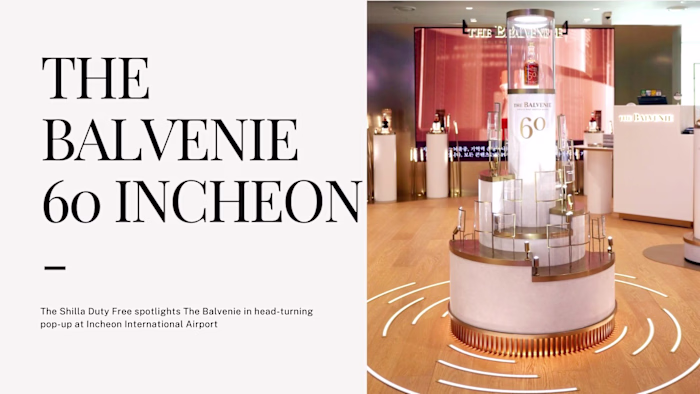 The Balvenie 60 Incheon pop-up at Incheon International Airport