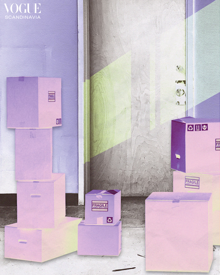 VOGUE Scandinavia Issue 12 - Colourful Graphic Collages