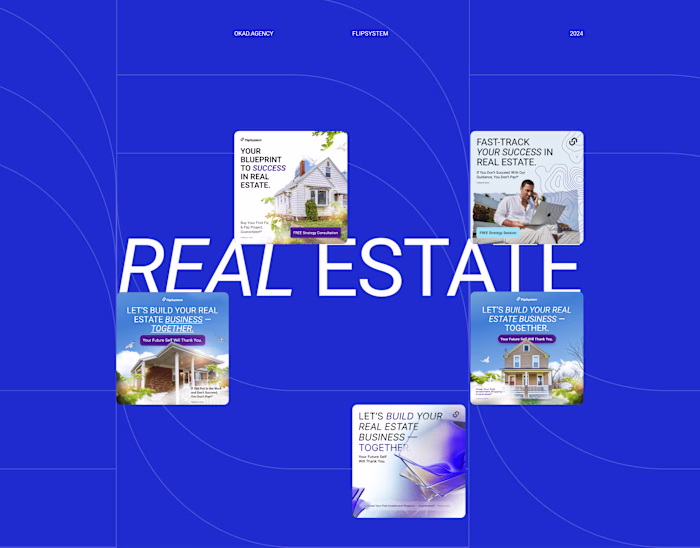 Static & Video Creatives for Real Estate CRM