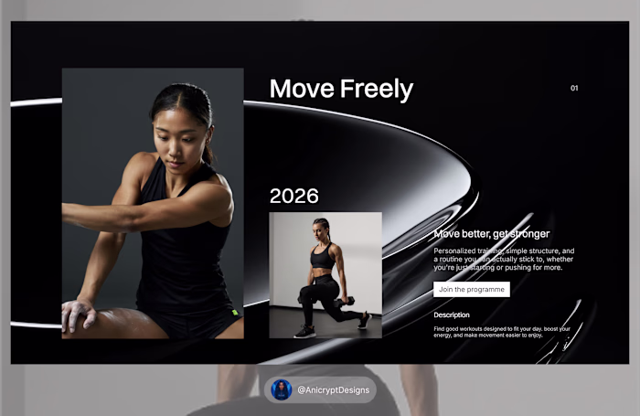 Formes Fitness Landing Page Development