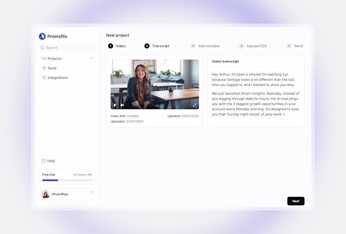 Promoflix is an AI-powered platform