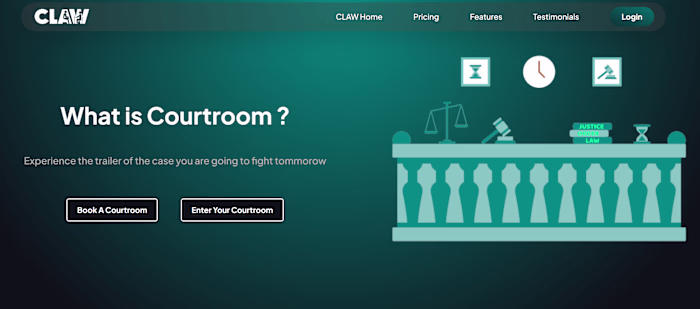 AI Courtroom Development for Claw LegalTech